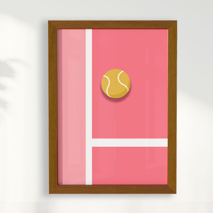 Quadro Pink Tennis