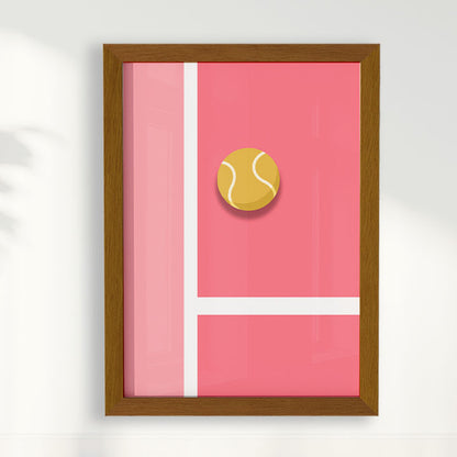 Quadro Pink Tennis