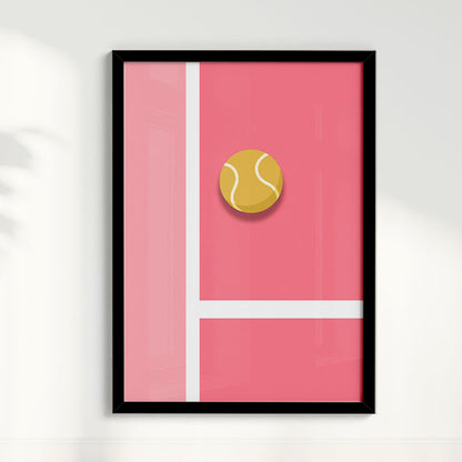 Quadro Pink Tennis
