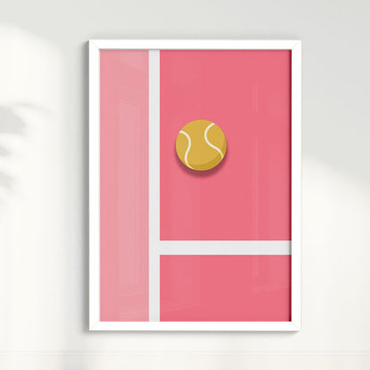 Quadro Pink Tennis