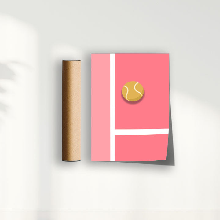 Quadro Pink Tennis