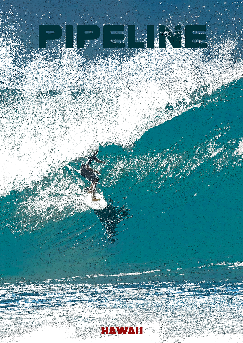 Quadro Pipeline Surf