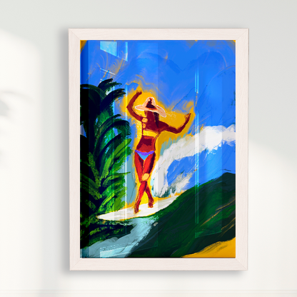 Quadro Surf Heloisa Camargo