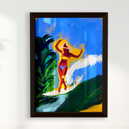 Quadro Surf Heloisa Camargo