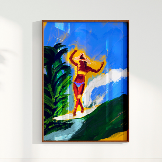 Quadro Surf Heloisa Camargo