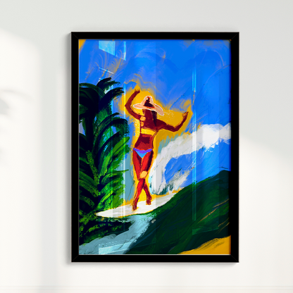 Quadro Surf Heloisa Camargo