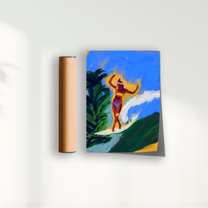 Quadro Surf Heloisa Camargo