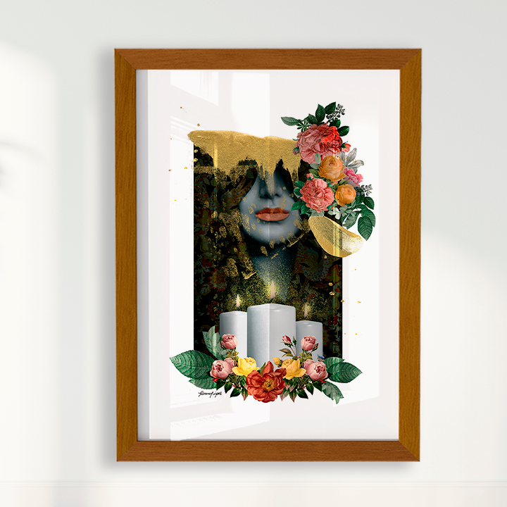 Quadro Prece por Adoro Cores