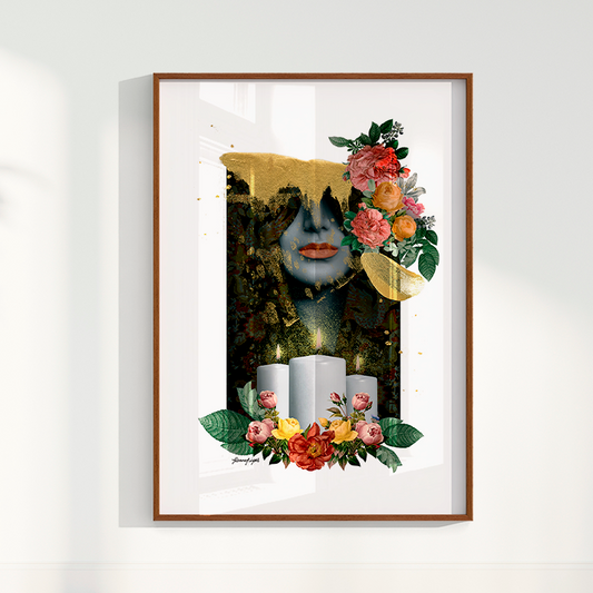 Quadro Prece por Adoro Cores