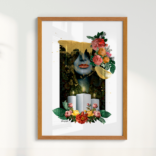 Quadro Prece por Adoro Cores