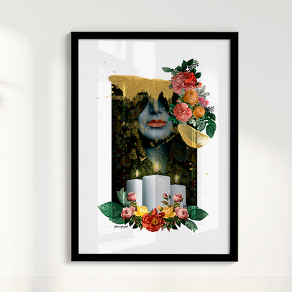 Quadro Prece por Adoro Cores