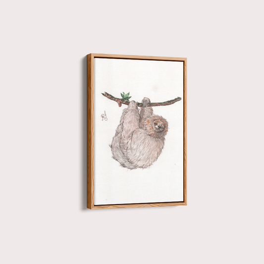 Quadro Bicho Preguiça por Rayana Karoline