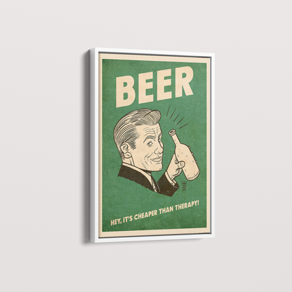 Quadro Hey Beer por Thiago Villas Boas