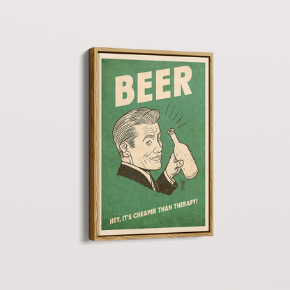 Quadro Hey Beer por Thiago Villas Boas
