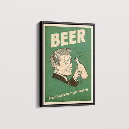 Quadro Hey Beer por Thiago Villas Boas