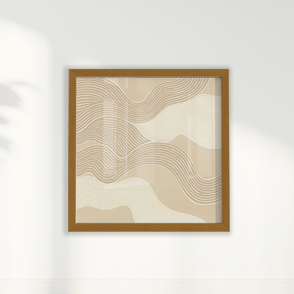 Quadro Texturas Areias II