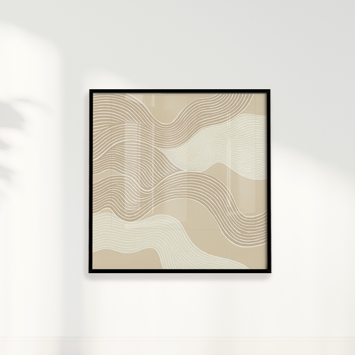 Quadro Texturas Areias II