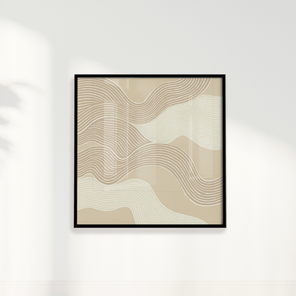 Quadro Texturas Areias II