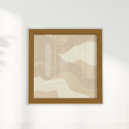Quadro Texturas Areias II
