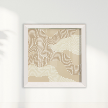 Quadro Texturas Areias II
