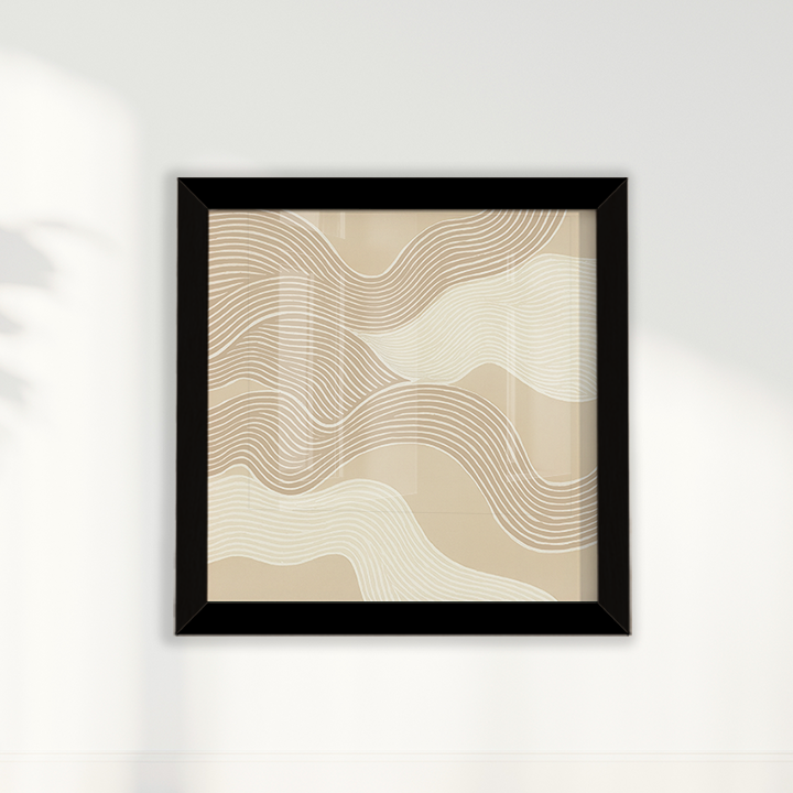 Quadro Texturas Areias II