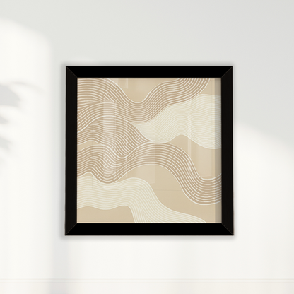 Quadro Texturas Areias II
