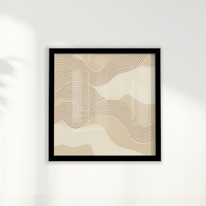 Quadro Texturas Areias II