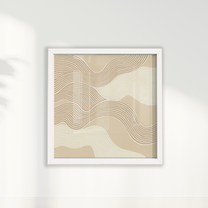 Quadro Texturas Areias II