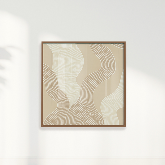 Quadro Texturas Areias I