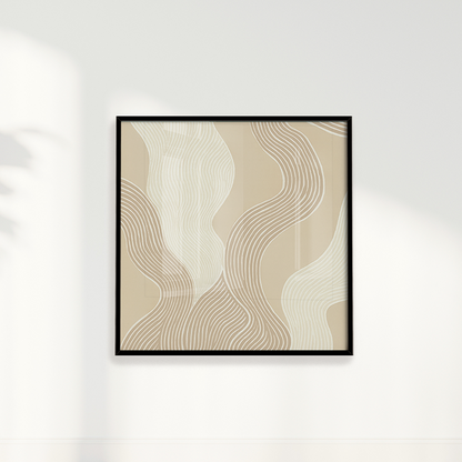 Quadro Texturas Areias I