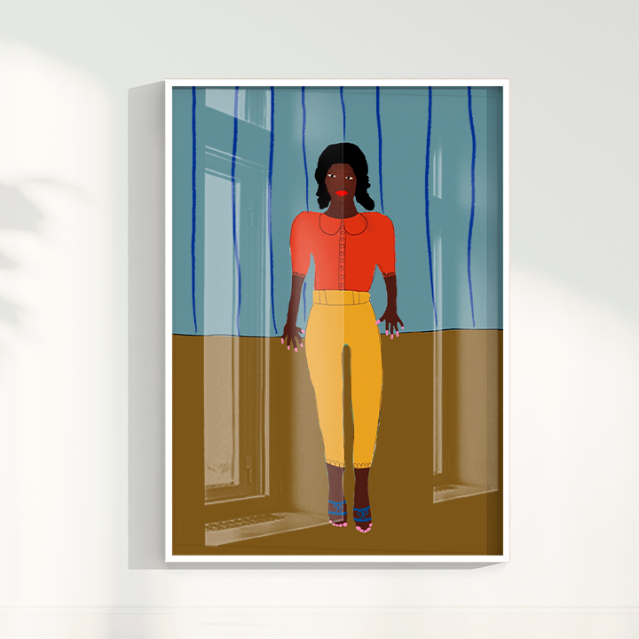 Quadro VI por Heloisa Camargo