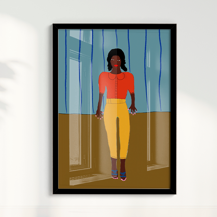 Quadro VI por Heloisa Camargo