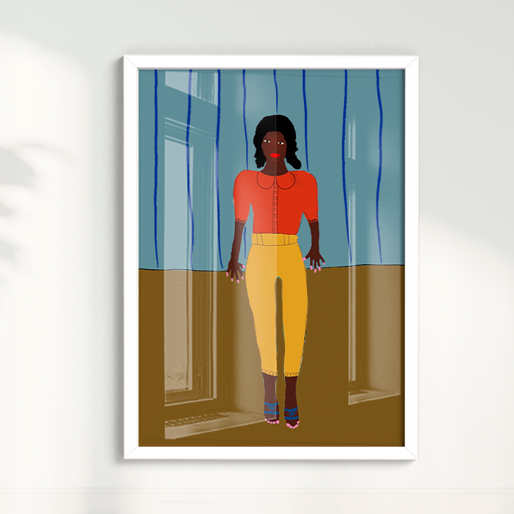 Quadro VI por Heloisa Camargo