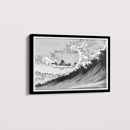 Quadro cem Vistas do Monte Fuji por Katsushika Hokusai