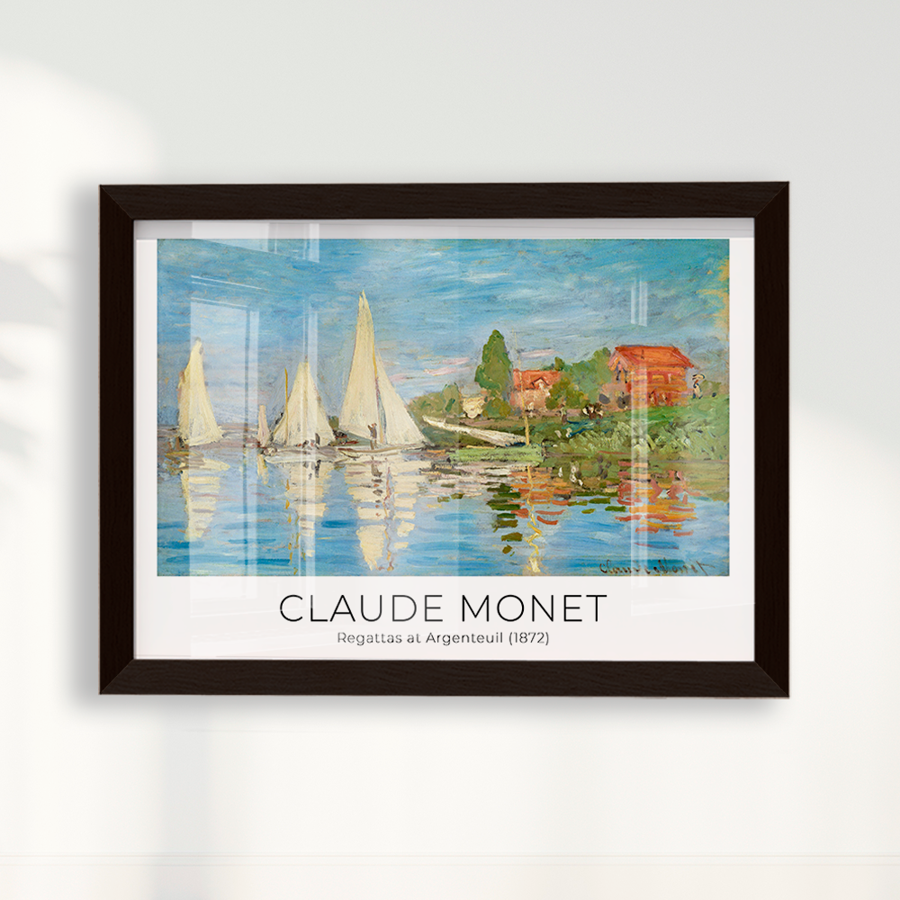 Monet Régates à Argenteuil