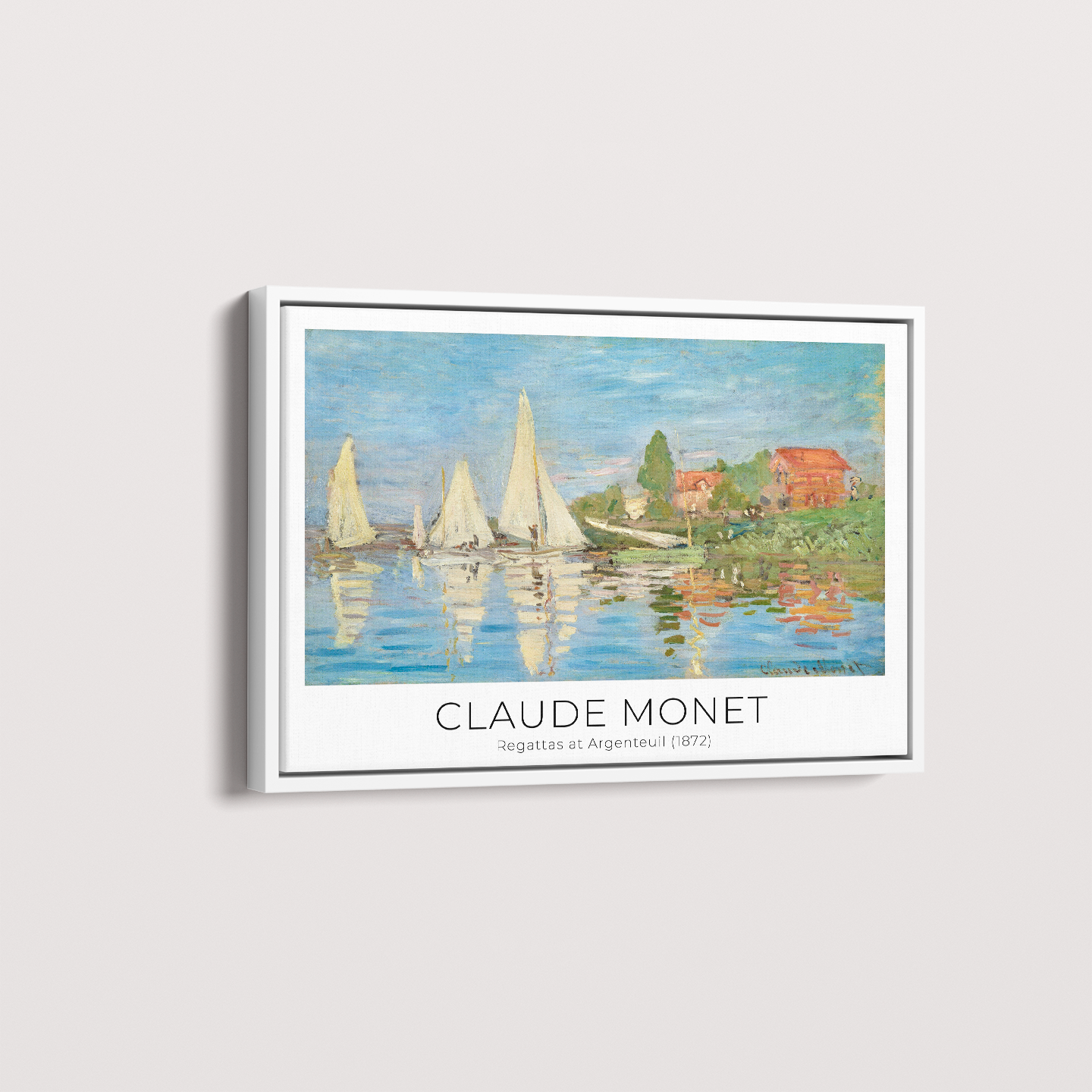Monet Régates à Argenteuil