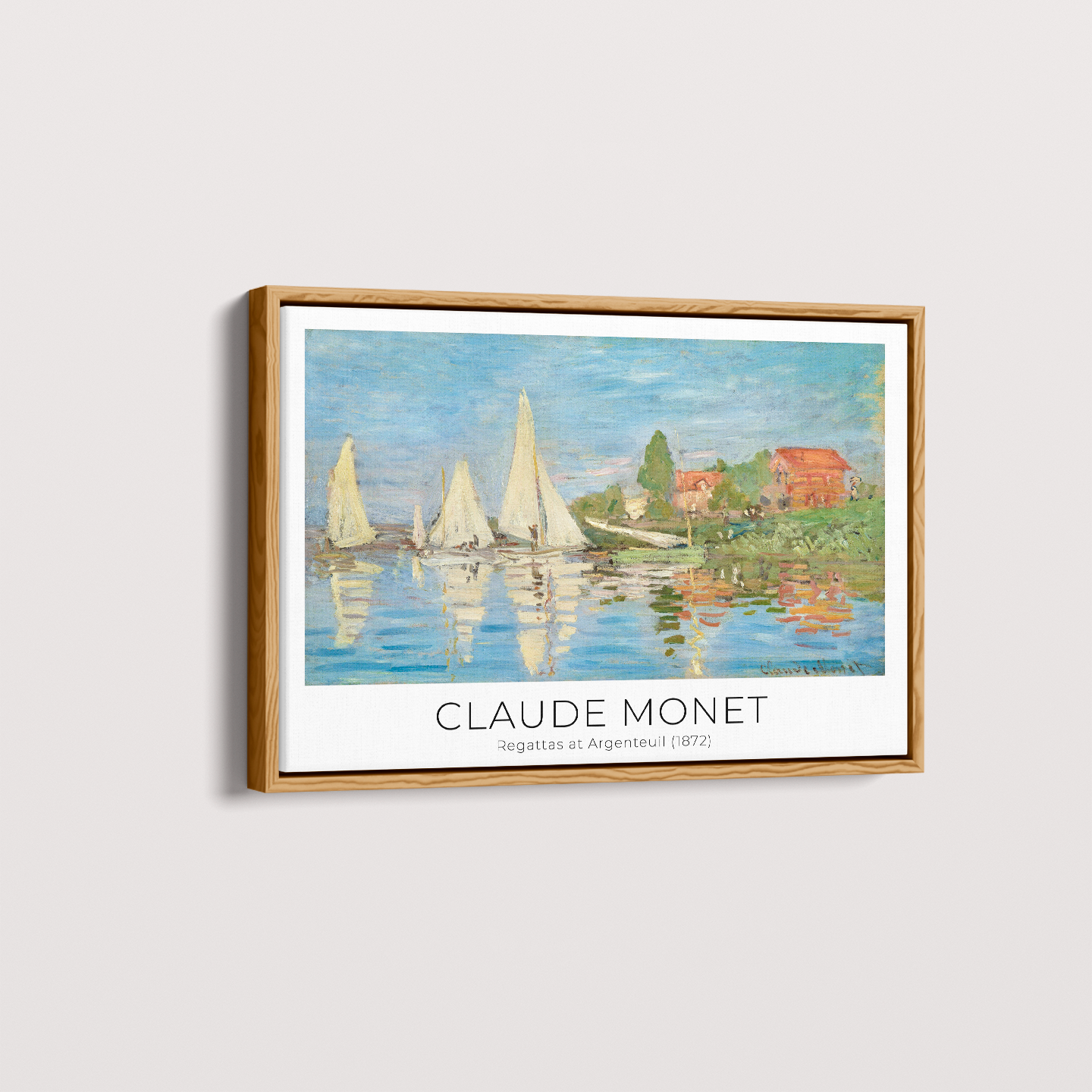 Monet Régates à Argenteuil