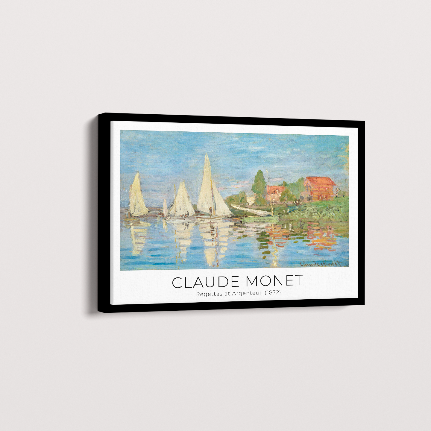 Monet Régates à Argenteuil