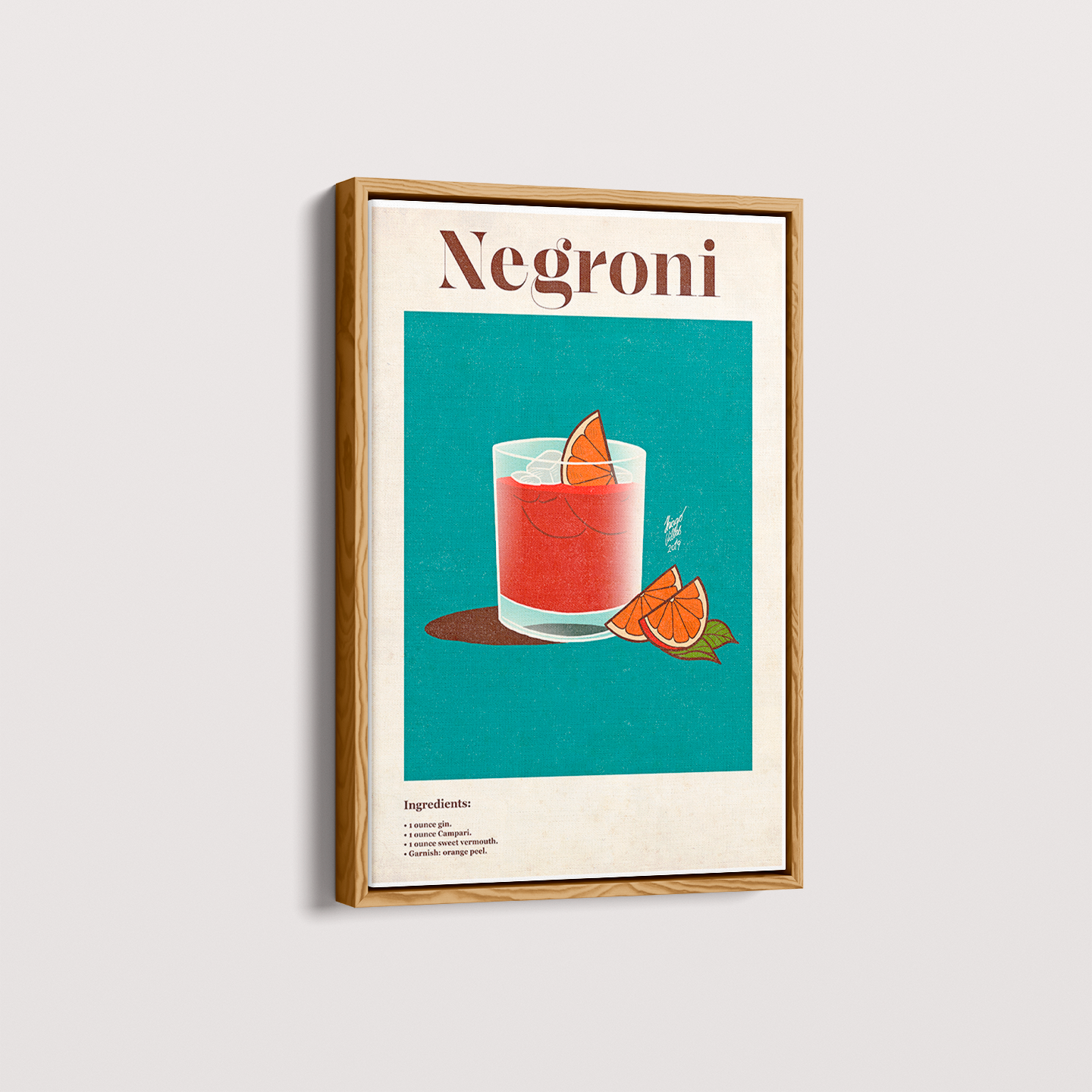 Negroni por Thiago Villas Boas