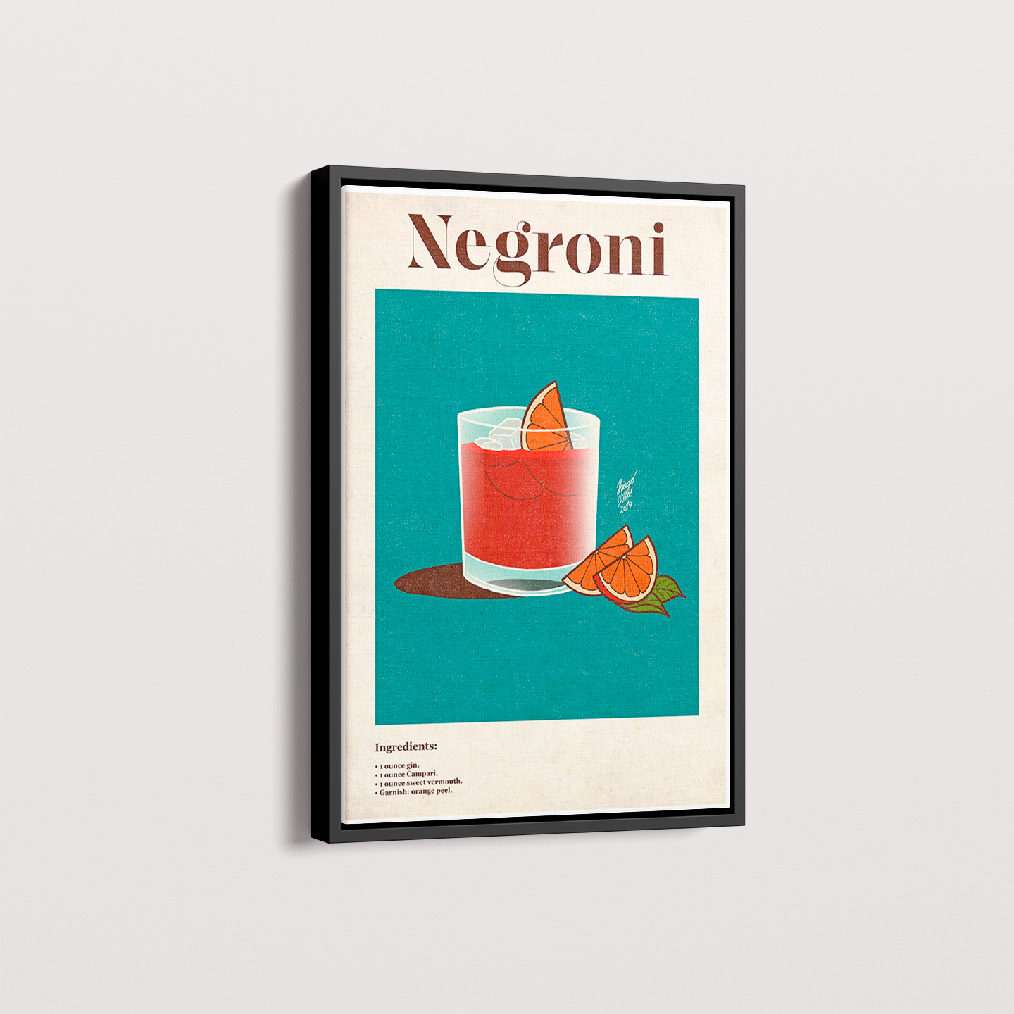 Negroni por Thiago Villas Boas