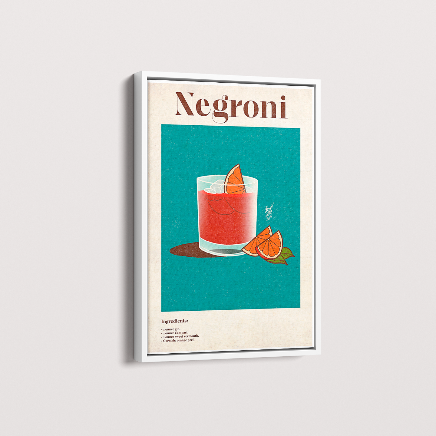 Negroni por Thiago Villas Boas