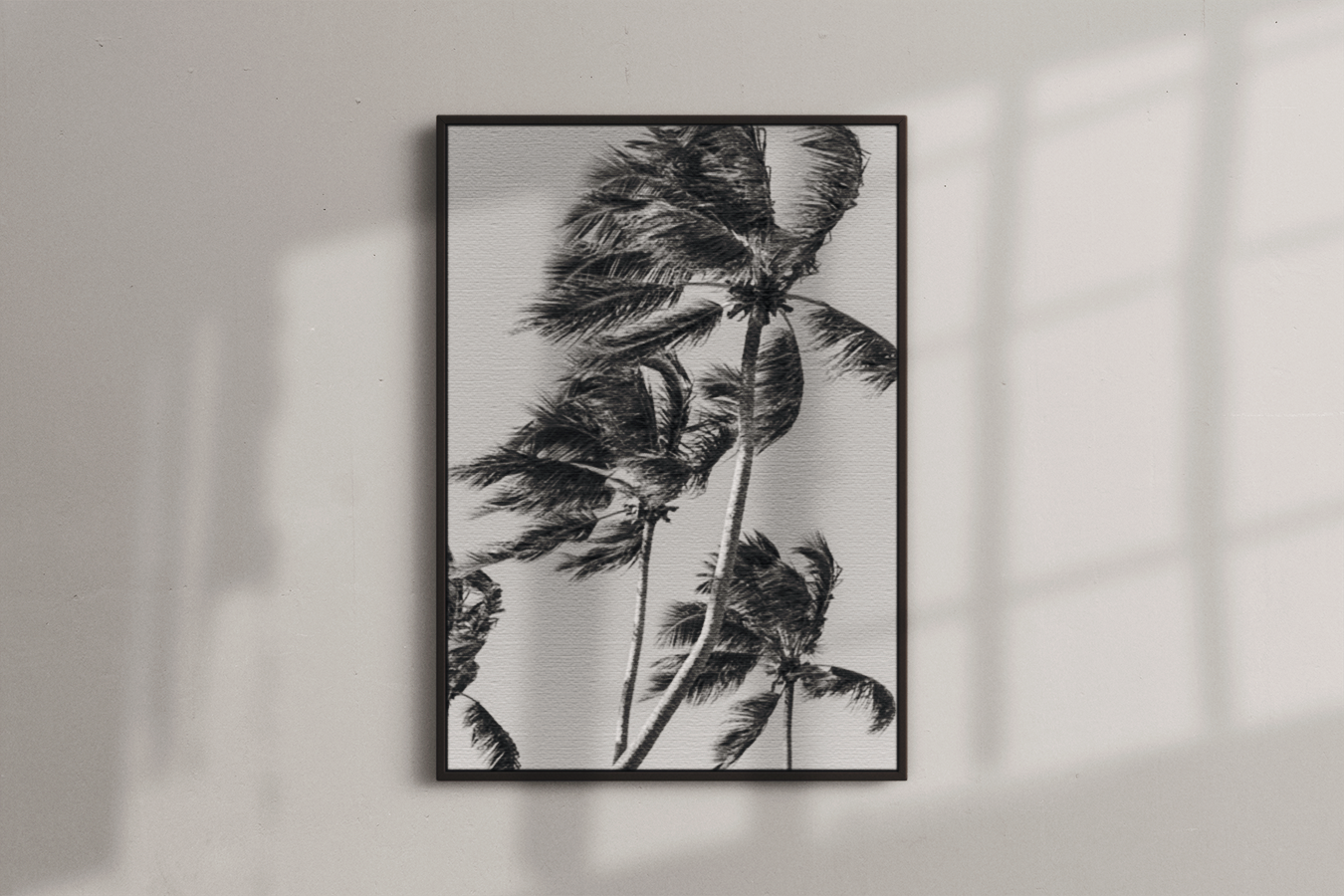 Quadro Coqueiro por Vanessa Zago