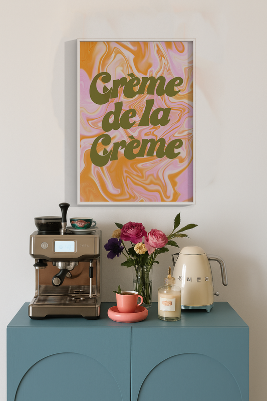 Quadro Crème de la Crème por Heloisa Camargo