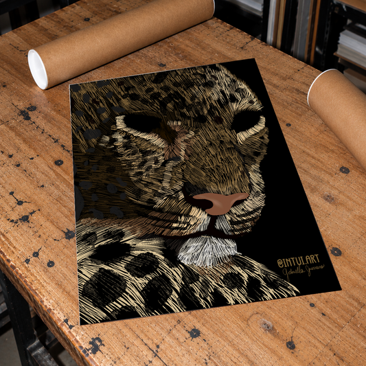 Poster Felino Tamanho A2 pronta Entrega
