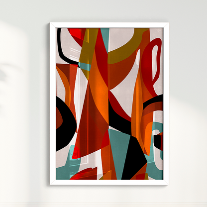 Quadro Moderno Abstrato por Mário Soares