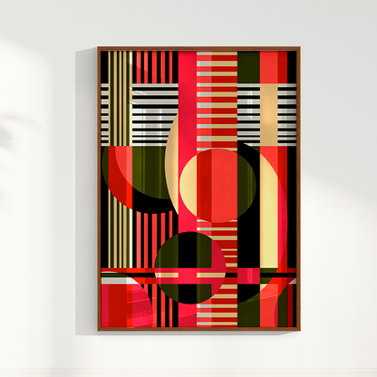 Quadro Formas Geometricas por Mário Soares