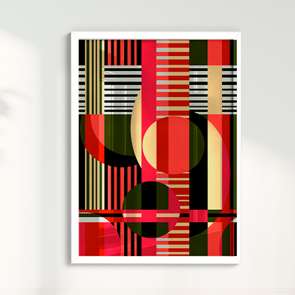 Quadro Formas Geometricas por Mário Soares