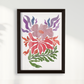 Abstrato Floral I por Aquarelando