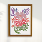 Abstrato Floral I por Aquarelando