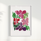 Abstrato Floral II por Aquarelando